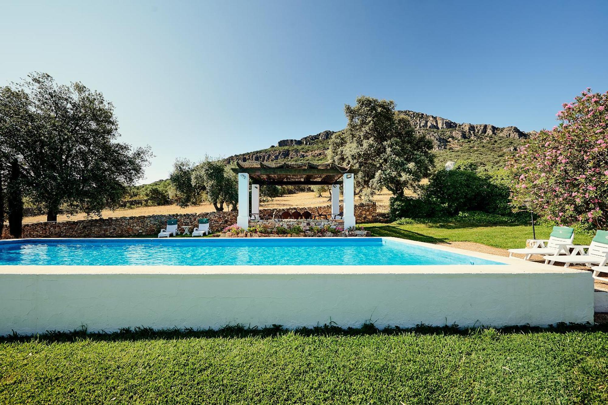 Casa Rural Sierra De Mampar Hornachos Ngoại thất bức ảnh